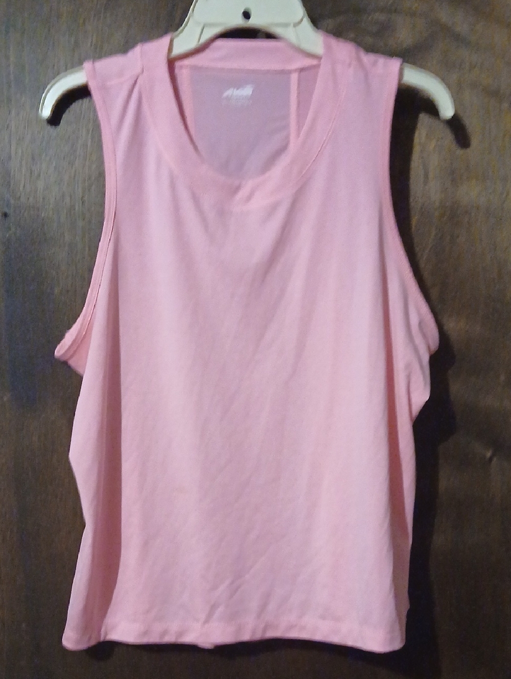 Avia Light Pink Sleeveless Muscle Tank